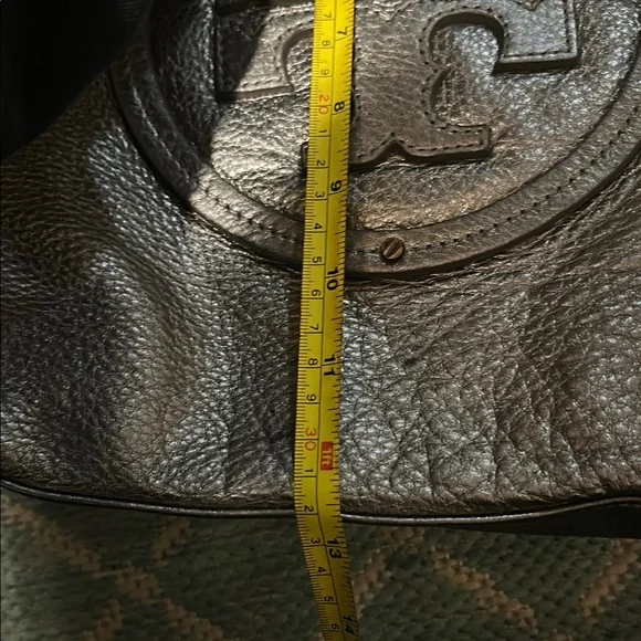 Tory Burch Metallic Silver Tote - Picture 16 of 16